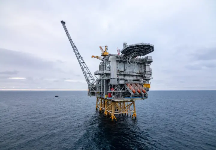 Platforma wiertnicza Johan Castberg na Morzu Barentsa.